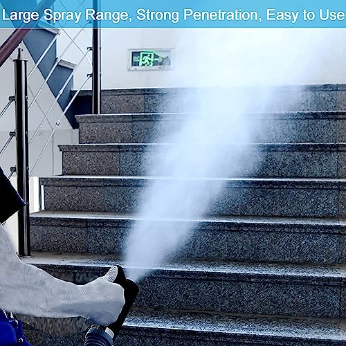 LONYEON 8L Electric ULV Cold Fogger Machine with Backpack Mist Atomizer, Adjustable Flow Rate, Large Area Spraying for Home Indoor Outdoor