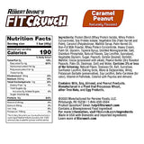 FITCRUNCH Snack Size Protein Bars, Designed by Robert Irvine, World’s Only 6-Layer Baked Bar, Just 3g of Sugar & Soft Cake Core (Caramel Peanut)