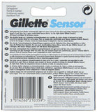 Gillette Sensor Refill Razor Blade Cartridges - 10 Pack
