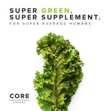 Rain CORE, Super Green Supplements, 30 Easy-Sip Pouches, Includes Black Cumin Seed, Kale, Cranberry Seed, Spirulina, Milk Thistle, and Wheat Grass, Overall Detox Cleanse and Immune Support Supplement