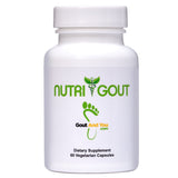 NutriGout Uric Acid Cleanse Supplement w/Turmeric, Celery Seed, Bromelain, Milk Thistle, Dandelion and Chanca Piedra, 60 Vegetarian Capsules