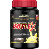 ALLMAX ISOFLEX Whey Protein Isolate, Banana - 2 lb - 27 Grams of Protein Per Scoop - Zero Fat & Sugar - 99% Lactose Free - Gluten Free & Soy Free - Approx. 30 Servings