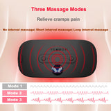 Back or Belly Heating Pad, Electric Waist Belt Device with 3 Heat Levels and 3 Massage Modes, Portable Cordless Fast Heating Pad for Women and Girl