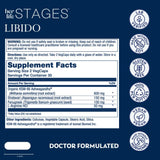 Solaray Libido her Life Stages - Supports Natural Lubrication and Libido Increase for Women - Shatavari, Fenugreek, Organic Ashwagandha Capsules - Made Without Hormones - 30 Servings, 60 VegCaps