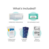 Genetrace DNA Paternity Test Kit - Lab Fees & Shipping Included - at Home Collection Kit for Father and Child - Results in 1-2 Days