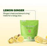 Feel Goods Gut Guardian - Probiotic & Prebiotic, Digestive Health for Men & Women, Organic Fiber, Gut Health, 0.22 Ounce Packets - Lemon Ginger (Pack of 30)