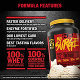 Mutant ISO Surge Whey Protein Isolate Powder Acts Fast to Help Recover, Build Muscle, Bulk and Strength, 5 lb - Peanut Butter Chocolate