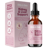 Kidney Support for Dogs - Kidney Support for Cats & Dogs - Vet Approved Dog Kidney Support - Kidney Detox Dog Liver Supplement - Adrenal Support for Dogs -Healthy Kidney Dog Food Additive