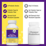 InnovixLabs Multi Strain Probiotics for Women & Men - Probiotic Supplement - 50 Billion CFU - Gut Health, Immune Support, Digestion, Lactobacillus Acidophilus, Prebiotics and Probiotics, 60 Capsules