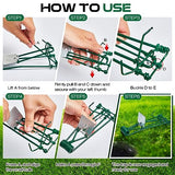 Qualirey 8 Pcs Outdoor Gopher Trap Easy Set Mole Trap Weather Resistant Gopher Killer Vole Trap for Lawn Garden Farm (Green)