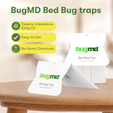 BugMD Essential Pest Control Concentrate (3 Pack) with Spray Bottle 32 oz, BugMD Cockroach Catcher (1 Pack) and BugMD Bed Bug Trap (1 Pack) Bundle