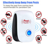 Mouse Repellent 10 Pack Ultrasonic Pest Repeller Mice Repellent Indoor Mouse Trap Rodent Repellent Ultrasonic Plug in Pest Defense Plug in Device Pest Control for Ant Spider Rodent Mosquito Roach