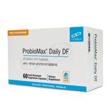 XYMOGEN ProbioMax Daily DF - 30 Billion CFU Probiotic Supplement - Dairy Free Probiotics for Digestive Health - Lactobacillus acidophilus + Bifidobacterium longum (60 Acid Resistant Capsules)