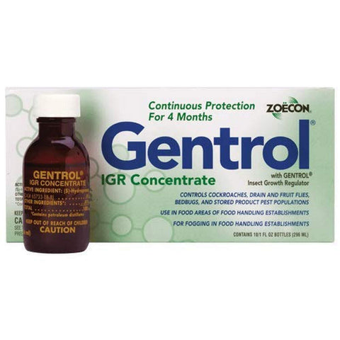 Zoecon 37860A Gentrol IGR Concentrate 1oz (10) Insect Growth Regulator