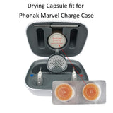 8PCS Hearing Aid Drying Capsules Dryer for Phonak Charger Case