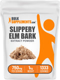 BULKSUPPLEMENTS.COM Slippery Elm Bark Extract Powder - Ulmus Rubra, Slippery Elm Supplement, Slippery Elm Powder - for Urinary Tract Health, Gluten Free, 750mg per Serving, 1kg (2.2 lbs)