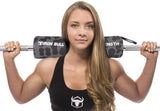 Advanced Squat Pad - Barbell Pad for Squats, Lunges & Hip Thrusts - Neck & Shoulder Protective Pad Support (Black Leopard)