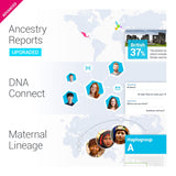 tellmeGen Advanced DNA Test:400+ Health, Ancestry, Traits & Fitness Reports - Fees Included - Lifetime Updates