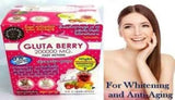 Gluta Berry 200000 mg Drink Punch Whitening Skin Fast Action 10pcs./Box.