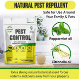 ANEWNICE Pest Control Balls,Rodent Repellent, Peppermint Mouse Repellents, Strongly Repel Rodents, Mouse, Mice, Rats, Ant, Roach, Moths & Other Pest, Indoor Mice Repellent, Mosquito Repellent-12P