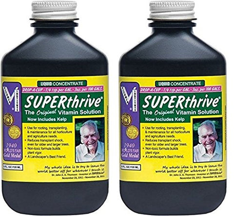 SuperThrive VI30148 Plant Vitamin Solution, 4 Ounce (1, 4 oz (2 Pack))