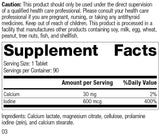 Standard Process Prolamine Iodine - Thyroid Support with Prolamine Iodine, Calcium Lactate, Iodine, Calcium, and Magnesium Citrate - 90 Tablets