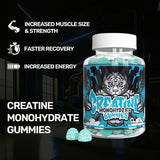 AzeilSupps Creatine Monohydrate Gummies Boost Strength, Power, and Muscle Growth Correctly Dosed 5G Creatine Monohydrate Per Serving