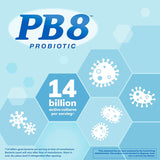 Now PB 8 Pro-Biotic Acidophilus Capsules, Vegetarian, 120-Count (Pack of 3)