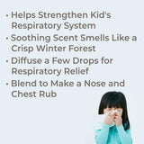 Plant Therapy KidSafe Sniffle Stopper Essential Oil Blend 30 mL (1 oz) Respiratory Support Blend 100% Pure, Undiluted, Natural Aromatherapy, Therapeutic Grade