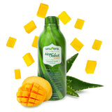 Univera Aloe Vera Juice, Organic Aloe Vera, Digestive Enzymes for Gut Health, Immune Support, Prebiotic Supplement, Reduces Inflammation, Mango Flavor, 30 Day Supply (33 fl oz)