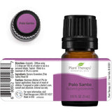 Plant Therapy Palo Santo Essential Oil 100% Pure, Undiluted, Natural Aromatherapy, Therapeutic Grade 5 mL (1/6 oz)