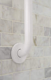 Moen Bathroom Safety 24-Inch Shower Grab Bar with a Slip-Resistant Peened Texture and Concealed Screws for Handicapped or Elderly, R8724P