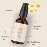 InstaNatural Vitamin C Cleanser and Serum Kit, Brightens and Reduces Signs of Aging, Fine Lines and Wrinkles, with Botanical Extracts