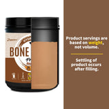 Zammex Bone Broth Protein Powder, Pure Grass Fed Beef, Chocolate Protein Powder,Hydrolyzed Collagen Supplement for Healthy Skin,Nails,Hair,Joints, Non-GMO,Gluten Free, Great in Shakes