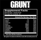 REDCON1 Grunt EAAs, Cherry Lime - Sugar Free, Keto Friendly Essential Amino Acids - Post Workout Powder Containing 9 Amino Acids to Help Train, Recover, Repeat (30 Servings)