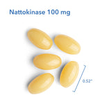 Allergy Research Group - Nattokinase Supplement NSK-SD 2000 FU, 100mg - Cardiovascular/Circulatory Health - 180 Softgels