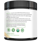 Premium USDA Organic Spirulina Powder - Organic Spirulina of Blue Green Algae from California & Hawaii – 100% Vegetarian & Vegan, Non-GMO, Non-Irradiated – The Best Green Superfood for Smoothies!