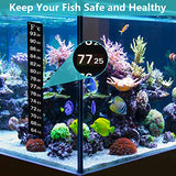 Aquarium Test Strips for Freshwater Fish: 9 in 1 Fish Tank Water Testing Kit for Aquarium Pond - Testing Nitrate Nitrite Hardness Free Chlorine pH Carbonate Total Alkalinity-100 Strips