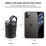 4 Pack Foot Detox Arrays, LeCuag Super Replacement Ion Arrays for Ionic Foot Bath Detox Machine, Portable Arrays for Ionic Detox Foot Bath SPA Cleanse Machine
