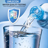 Umlecoa 16 in 1 Premium Water Test Kit - 125 Home Water Quality Test Strips for Well and Tap Test Kit - Testing for pH, Hardness, Chlorine, Lead, Iron, Copper, Nitrate, Nitrite, etc