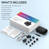 UBALANCE Hearing Aids for Seniors with Charging Case - Electronic Hearing Aid for Adults, Hearing Amplifiers Ear Plugs Rechargeable Sound Amplifier for Hearing Impaired Men and Women