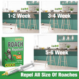 SUAVEC Roach Repellent, Cockroach Repellents for Home, Cockroach Gel, Roach Deterrent, Roach Control for Indoor and Outdoor, Effective Roach Repeller, Keep Roaches Away, Safe Roach Repellant-4 Tubes