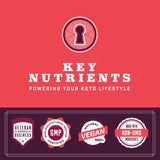 KEY NUTRIENTS Electrolytes Powder Packets - Sweet Cherry-Pom 20 Pack Hydration Packets - Travel Hydration Powder - No Sugar, No Calories, Gluten Free - Made in USA