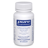 Pure Encapsulations Chromium (Picolinate) 500 mcg | Hypoallergenic Supplement for Healthy Lipid and Carbohydrate Metabolism Support* | 60 Capsules