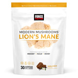 FORCE FACTOR Modern Mushrooms Soft Chews, Lion’s Mane Supplement to Support Memory, Mental Focus, and Mood, Lions Mane Powder Antioxidants Supplement, Delicious Vanilla Bean Flavor, 30 Soft Chews