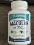 Macular Support with Lutein, Zeaxanthin Zinc (60 Vegetarian Capsules)