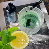Juna Chlorophyll Liquid Drops, 3X Potency Concentration - Antioxidant Supplement for Detox, Debloat, Internal Deodorant, Energy & Immune Support - Fresh Minty Lemon Taste