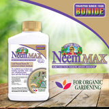 Bonide Captain Jack's Neem Max, 8 oz Concentrated Cold Pressed Neem Oil, Multi-Purpose Insecticide, Fungicide, Miticide and Nematicide for Organic Gardening