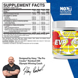 Evogen EVP Xtreme NO | Arginine Nitrate, Beta-Alanine, Citrulline Pre-Workout, Nitric Oxide, Muscle Pump | 40 Servings (Strawberry Lemonade)