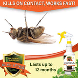 Natural Bug, Insect & Pest Killer & Control Including Fleas, Ticks, Ants, Spiders, Bed Bugs, Dust Mites, Roaches and More for Indoor and Outdoor Use, 128 Oz Gallon